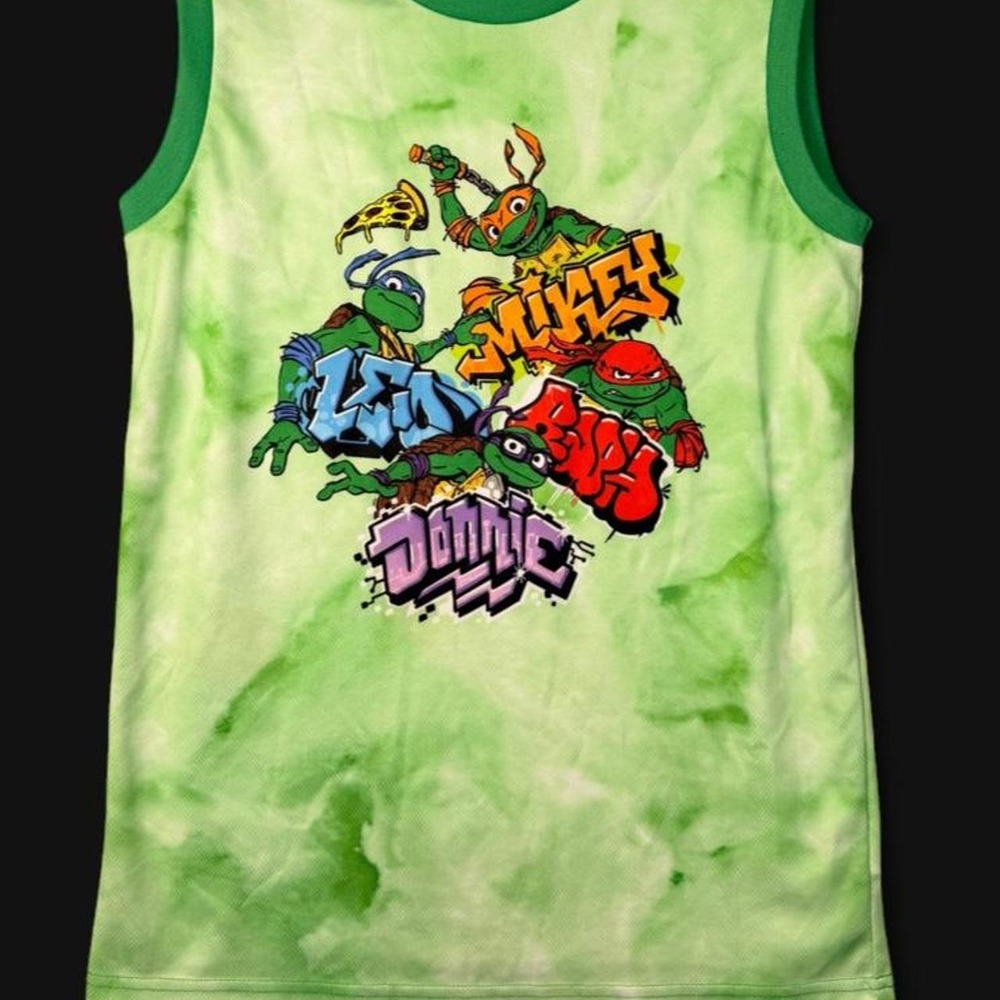Teenage Mutant Ninja Turtles Mutant Mayhem Tank Top Jersey Size L 12/14